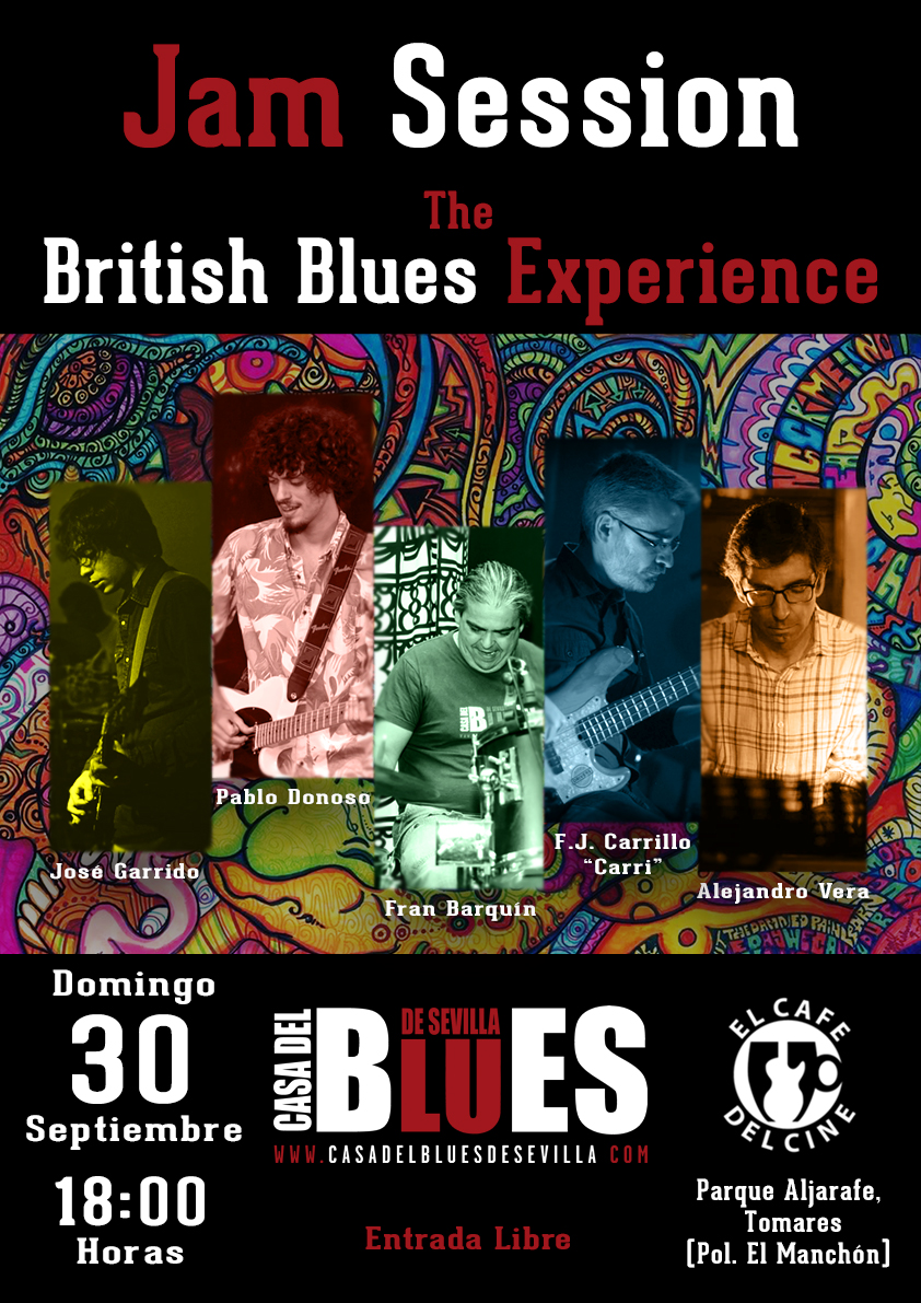 30 Septiembre 2018 - JamSession con The British Blues Experience