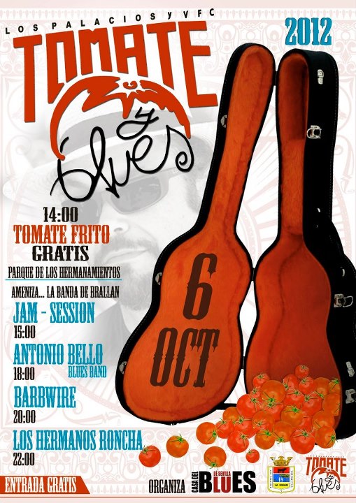 Cartel Tomate Blues 2012