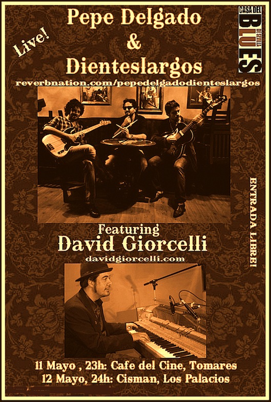 cartel Pepe Delgado Dienteslargos y David Giorcelli