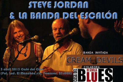 Steve Jordan Cafe del Cine 5 Abril 2013