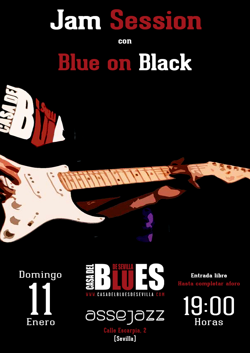 11 enero 2026 - Jam Session con Blue on Black