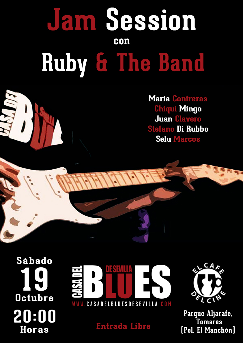 19 Octubre 2019 JamSessionConRubyAndTheBand con miembros