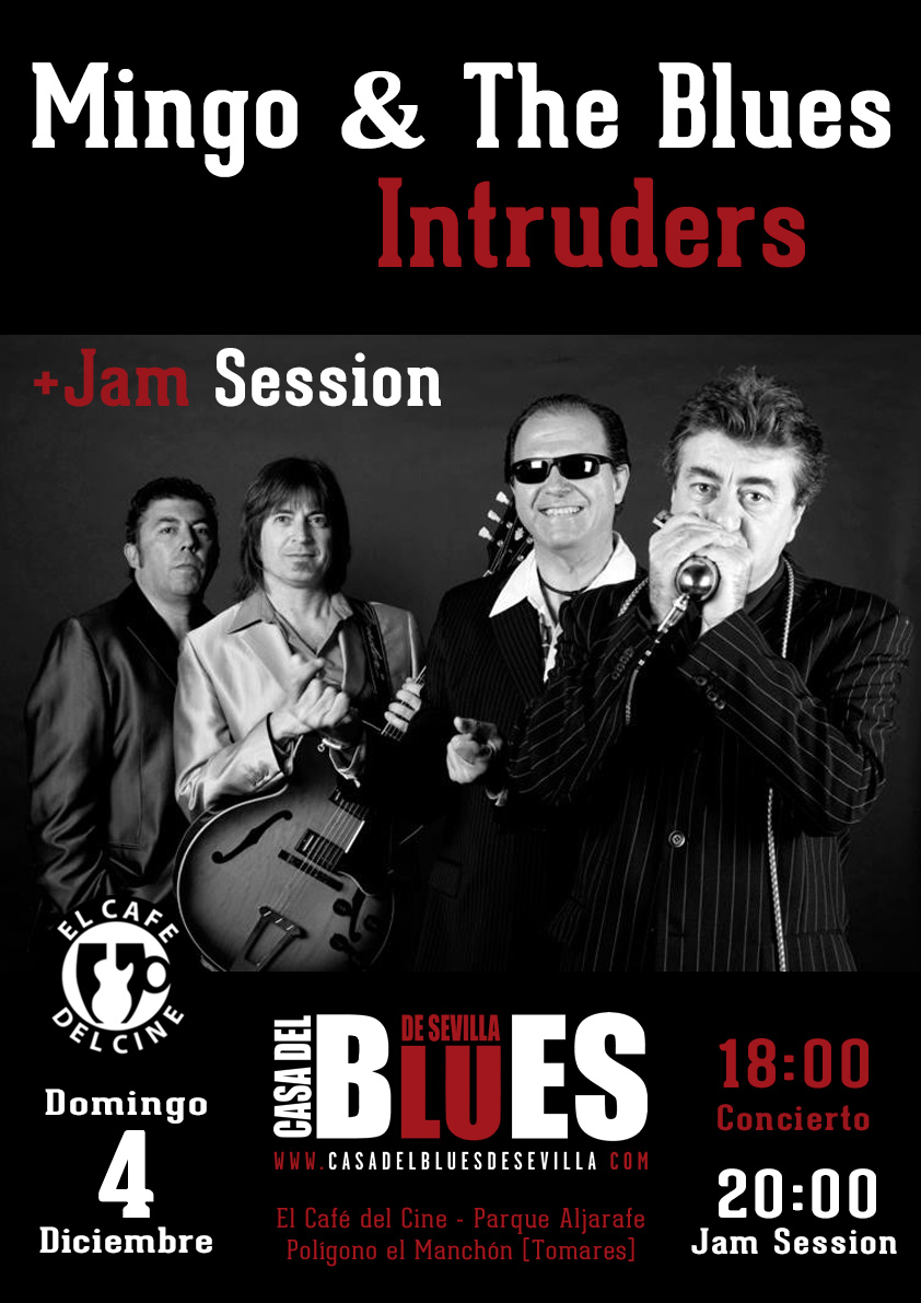 4 Dic 2016 MingoBluesIntruders and jam