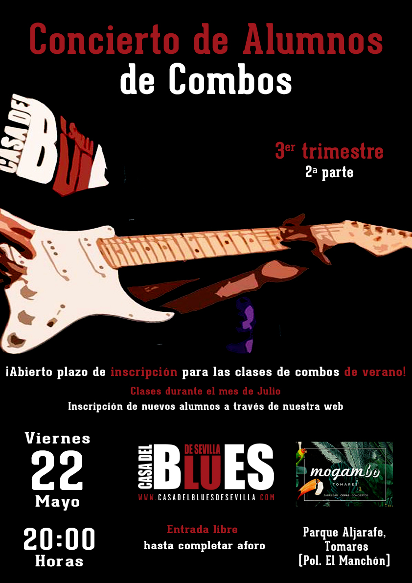 Concierto de alumnos de combos (3er trimestre 2025-26, 2ª parte) + Jam Session