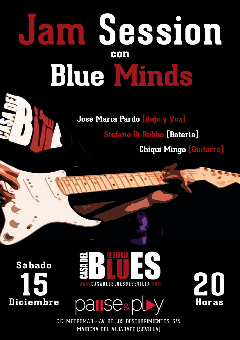 15 diciembre 2018 JamSessionCDBS BlueMinds PauseAndPlay