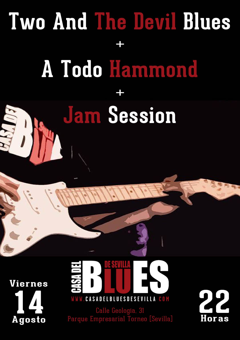 ConciertoTwoAndTheDevil ATodoHammond Jam 14 agosto 2015