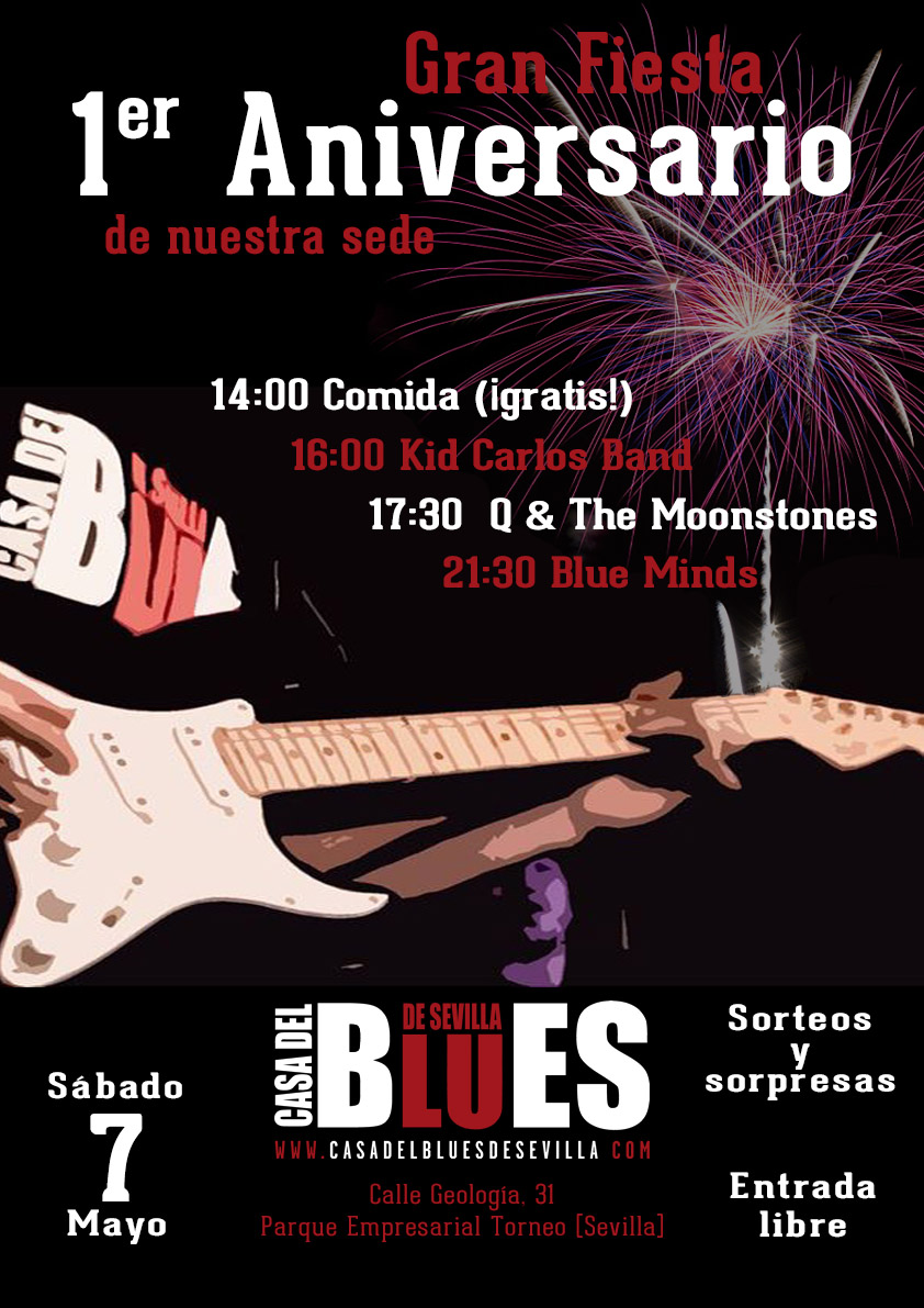 I Aniversario Sede 7 Mayo 2016 Fuegos