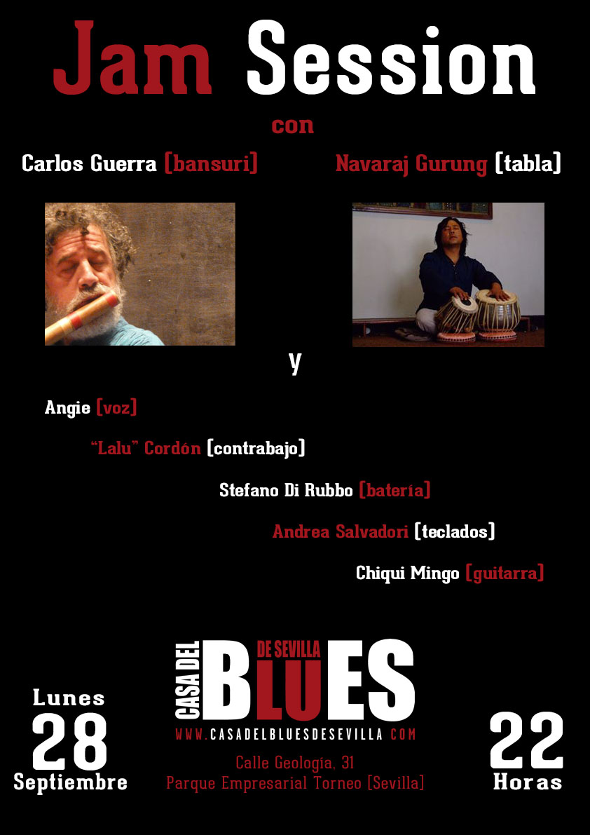Jam Session 28 septiembre 2015 fusion india