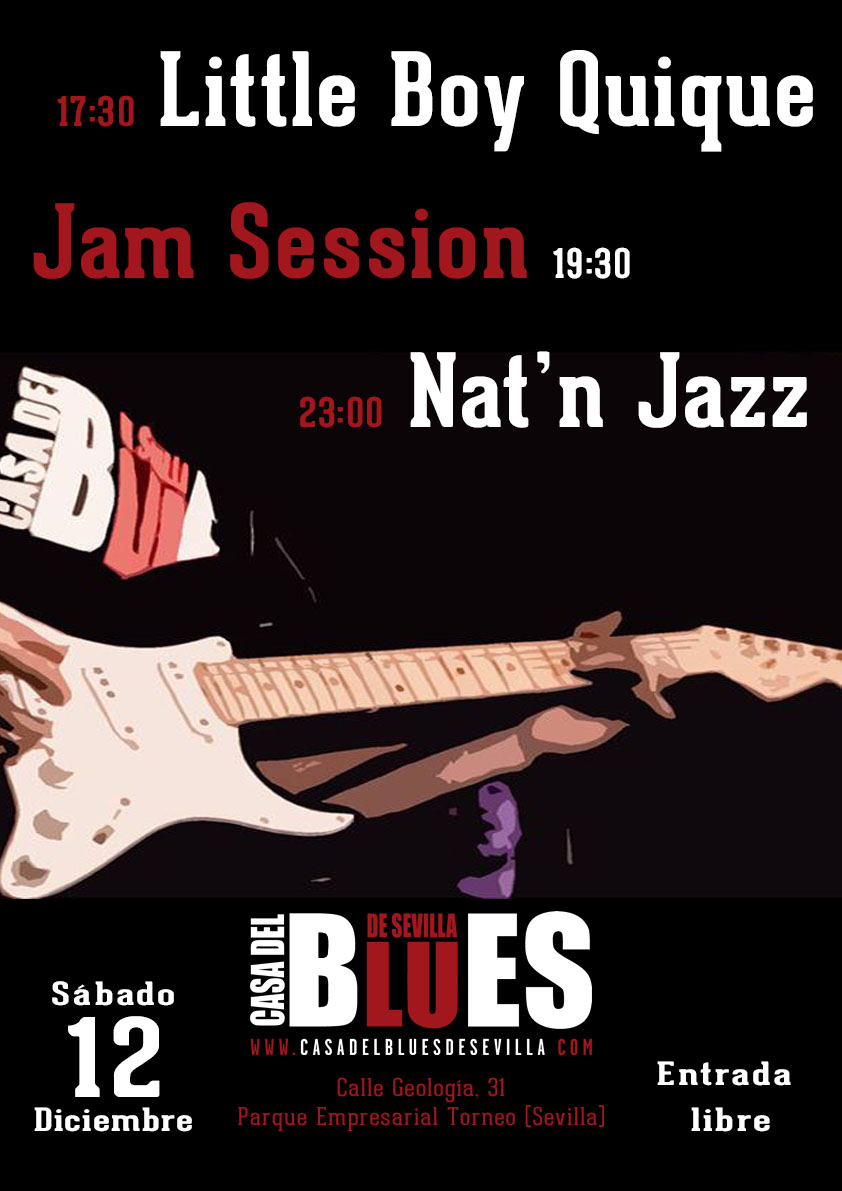 LittleBoyQuique Jam NatNJazz 12Diciembre 2015