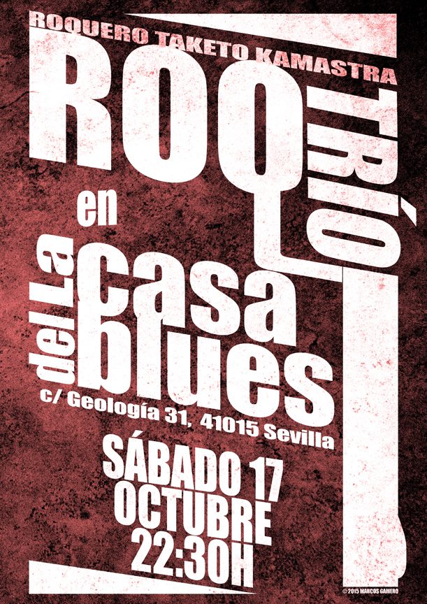 concierto RoqTrio 17 Octubre 2015