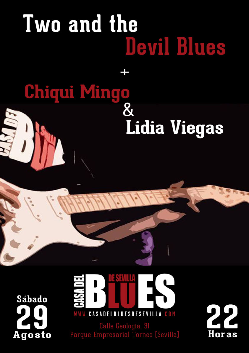 concierto TwoAndTheDevilBlues y ChiquiConLidia 29Agosto2015