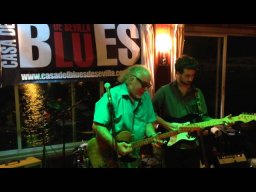 Guadalssissippi Blues 2014 - Bob Margolin & "Kid" Carlos Moreno - "That's All Right"